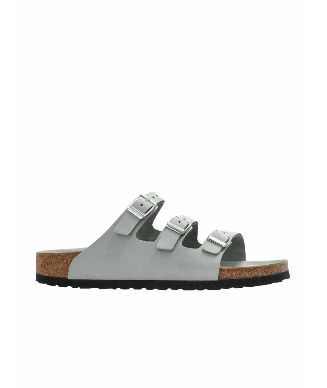 BIRKENSTOCK Серые сандалии, фото 1