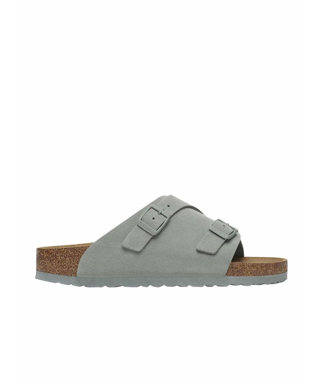 BIRKENSTOCK Серые сандалии, фото 1