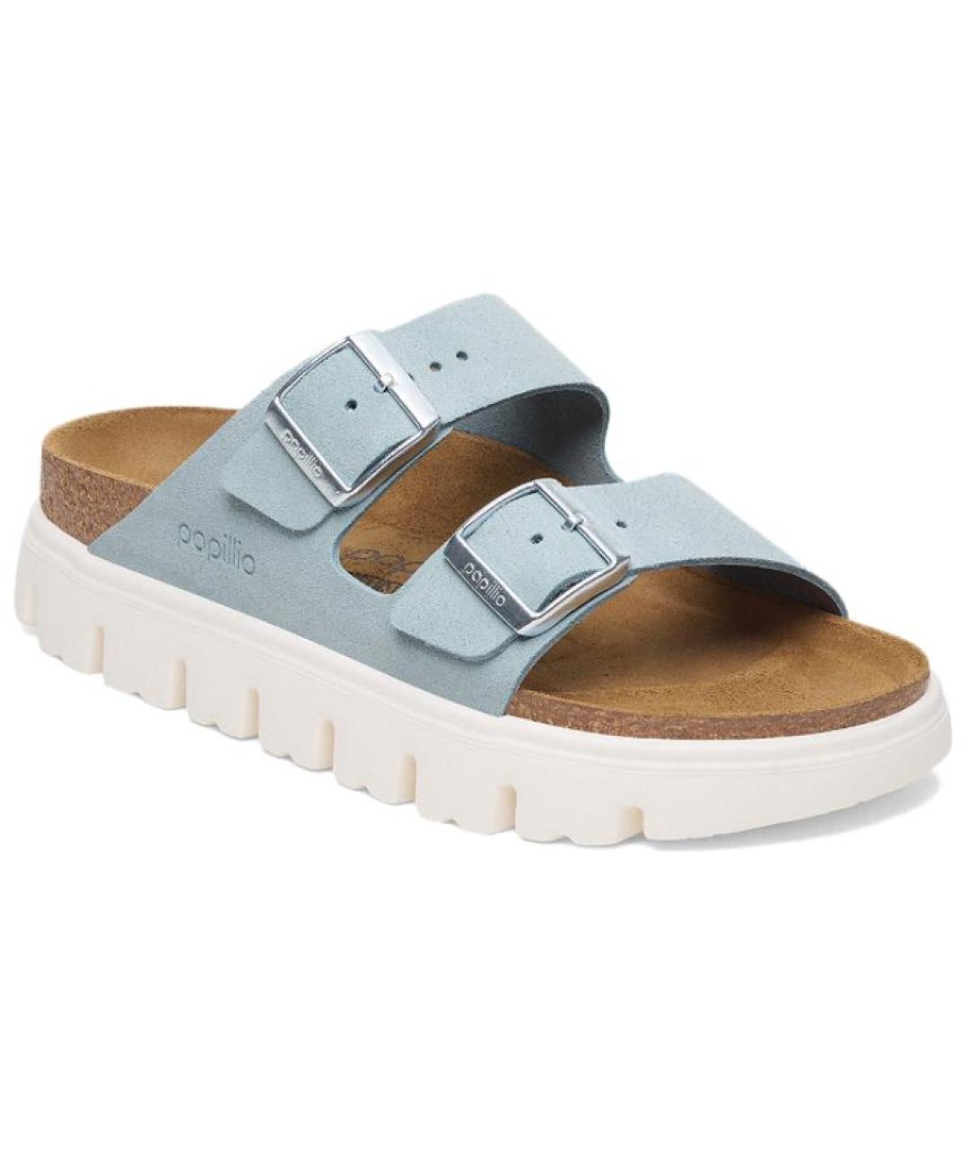 BIRKENSTOCK Голубые сандалии, фото 2