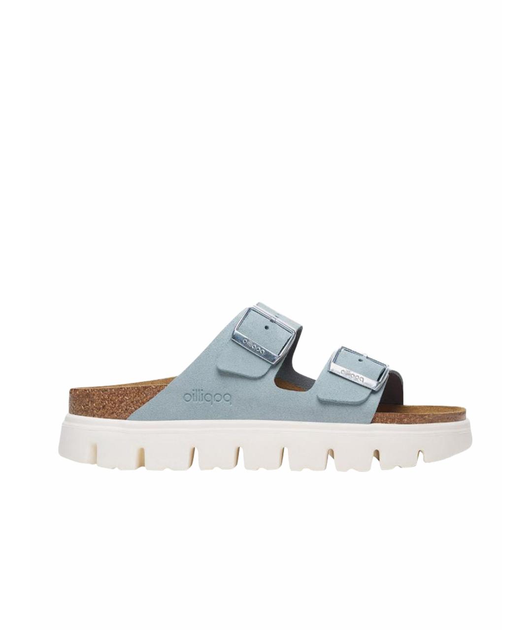 BIRKENSTOCK Голубые сандалии, фото 1