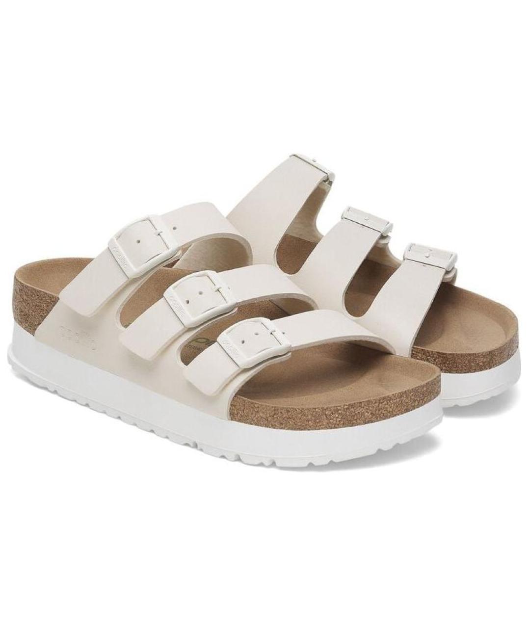 BIRKENSTOCK Белые сандалии, фото 3