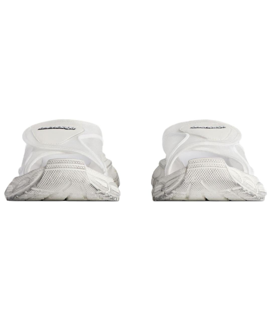 BALENCIAGA Белые сандалии, фото 4