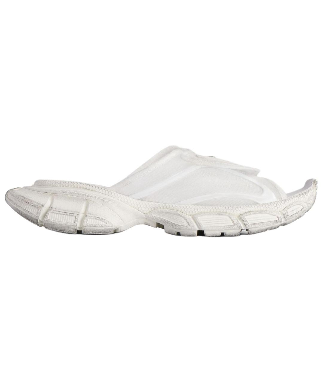 BALENCIAGA Белые сандалии, фото 1