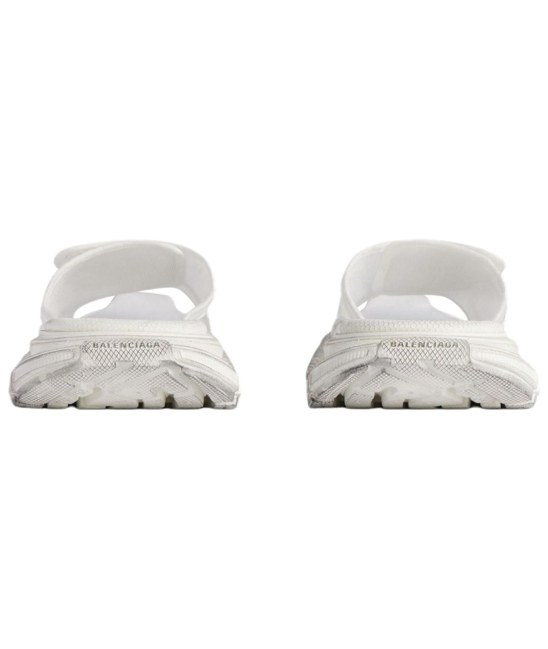 BALENCIAGA Белые сандалии, фото 6