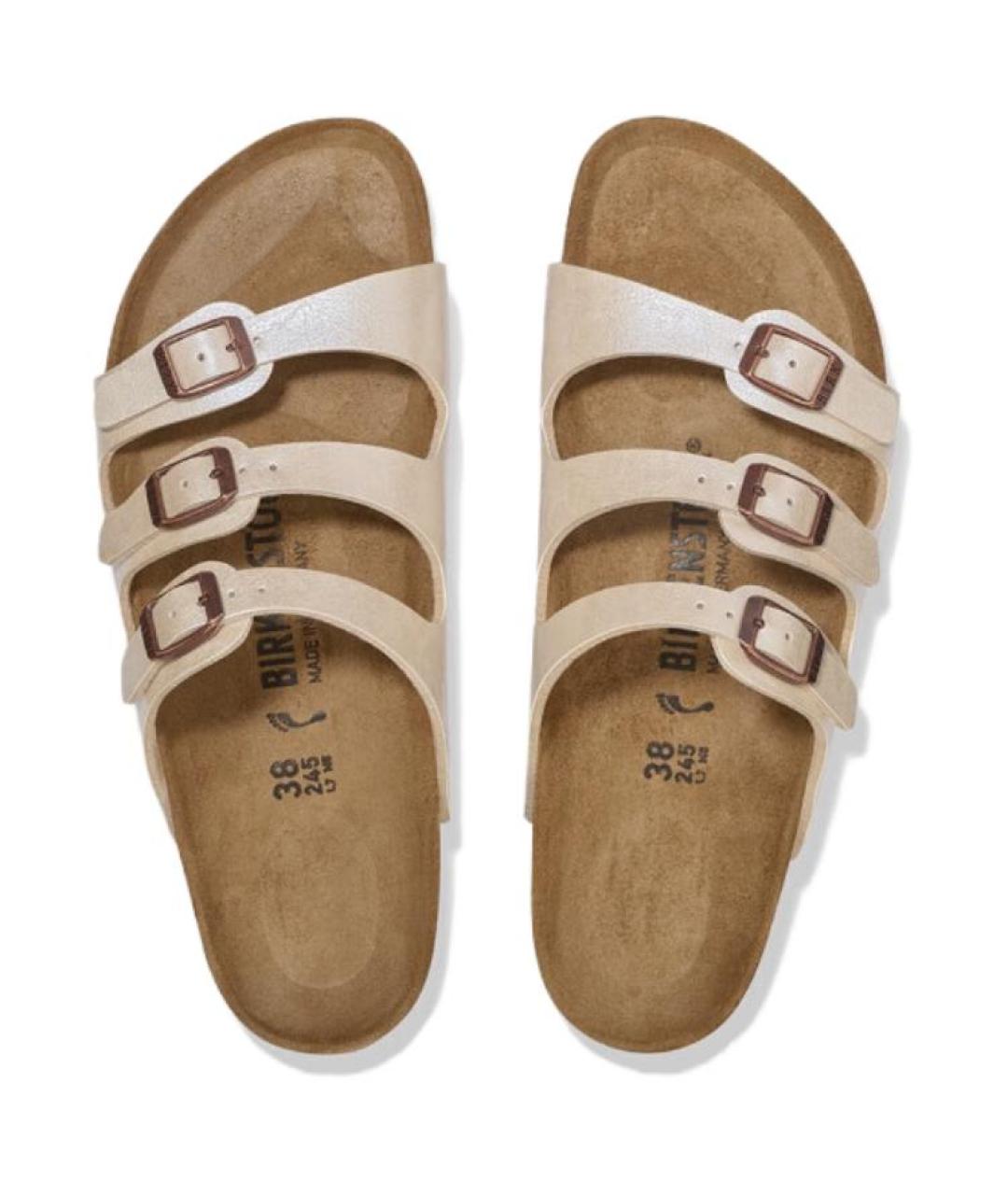 BIRKENSTOCK Белые сандалии, фото 4