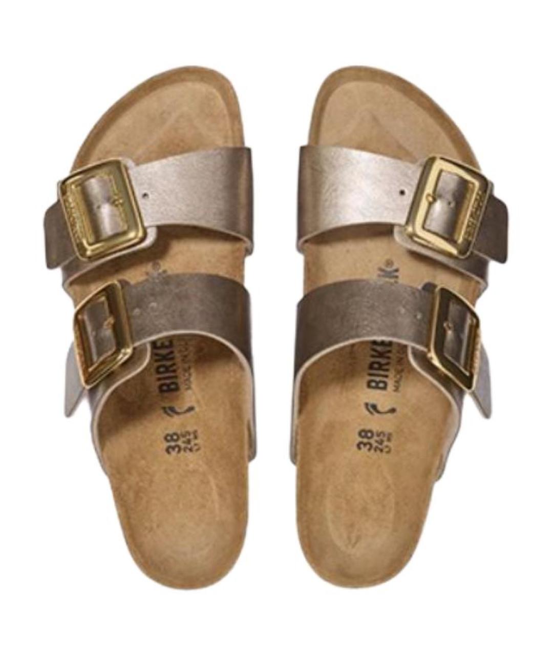 BIRKENSTOCK Коричневые сандалии, фото 4