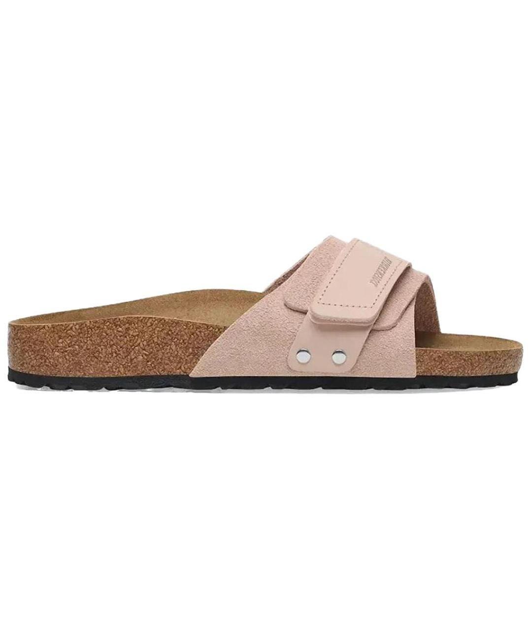 BIRKENSTOCK Розовые шлепанцы, фото 1