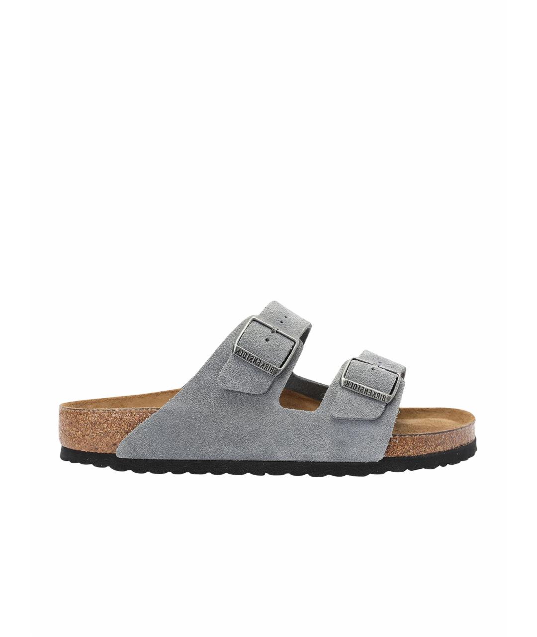 BIRKENSTOCK Серые сандалии, фото 1