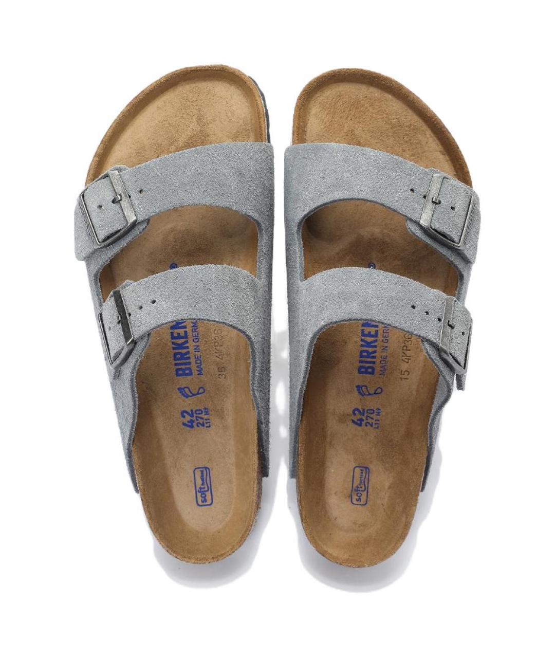 BIRKENSTOCK Серые сандалии, фото 4