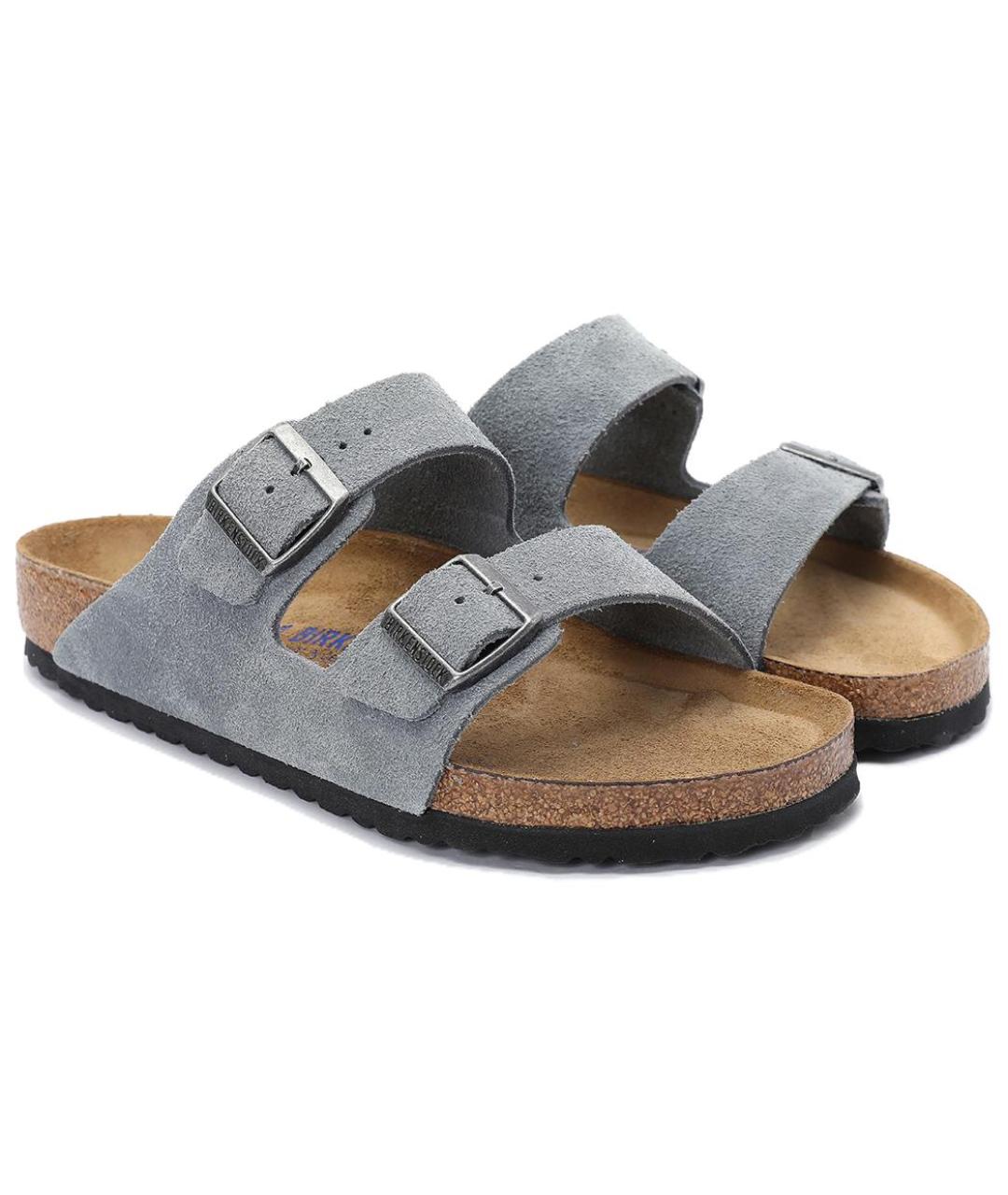 BIRKENSTOCK Серые сандалии, фото 3