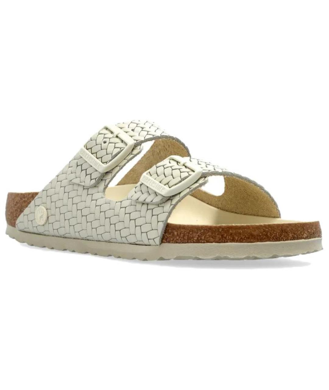 BIRKENSTOCK Белые сандалии, фото 2
