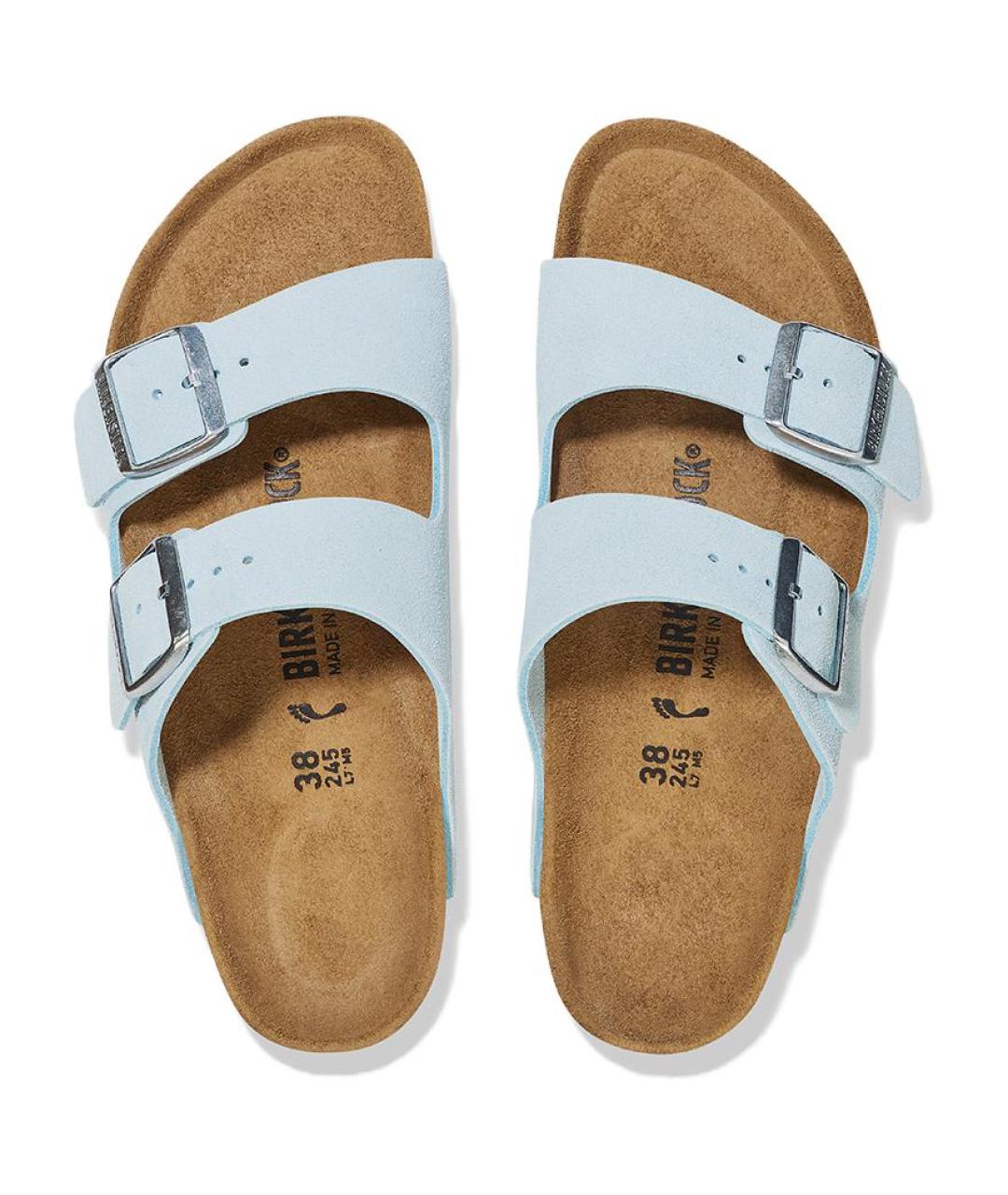 BIRKENSTOCK Голубые сандалии, фото 4