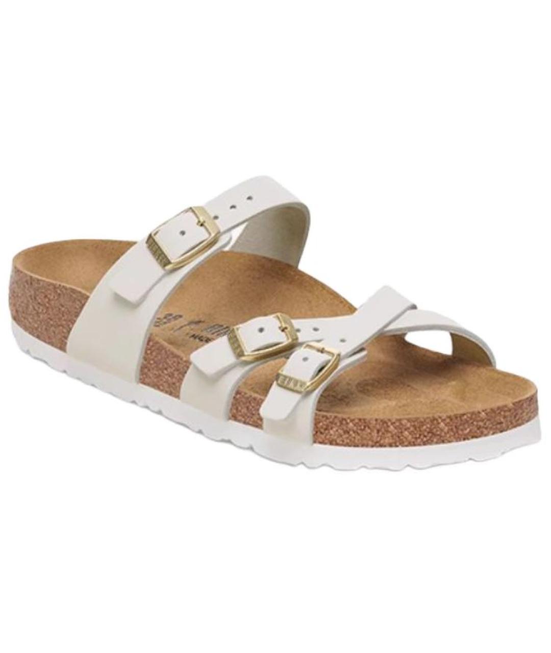BIRKENSTOCK Белые сандалии, фото 2