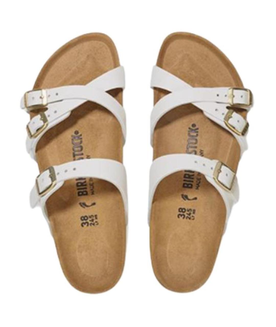 BIRKENSTOCK Белые сандалии, фото 3