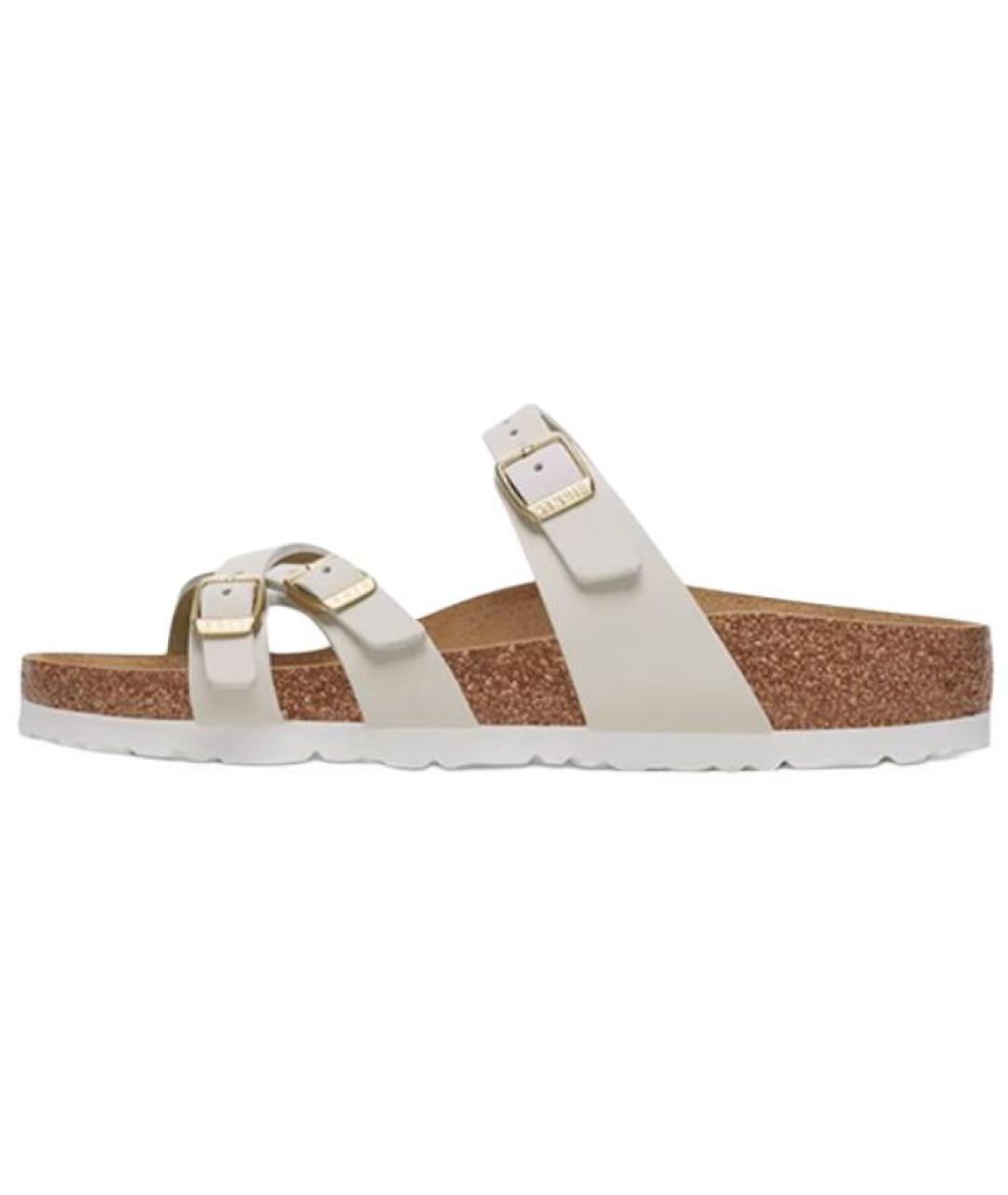 BIRKENSTOCK Белые сандалии, фото 4