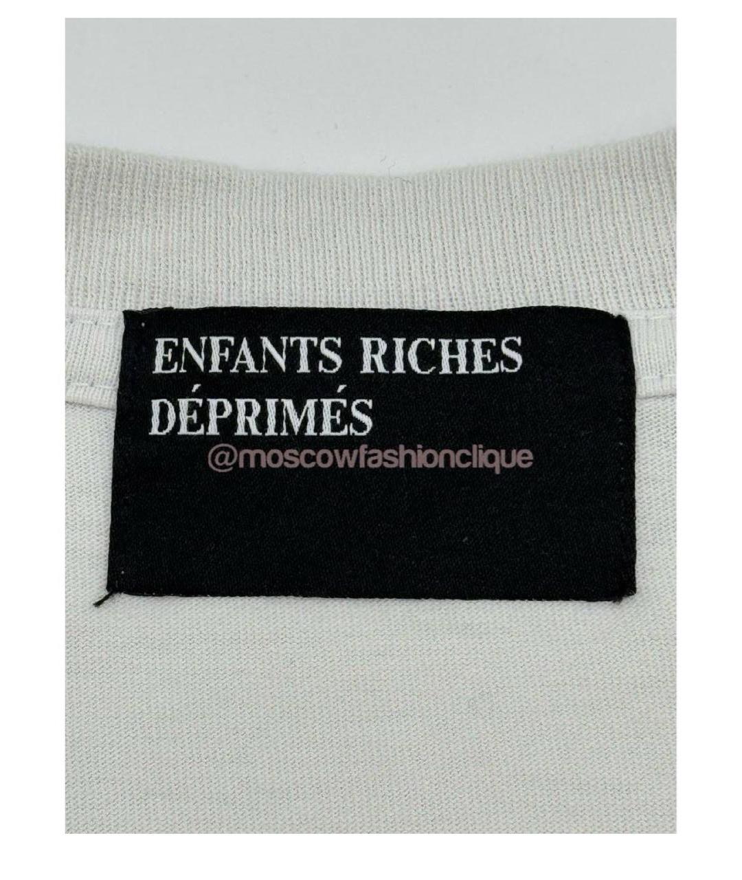 Enfants Riches Déprimés Белая хлопковая футболка, фото 6