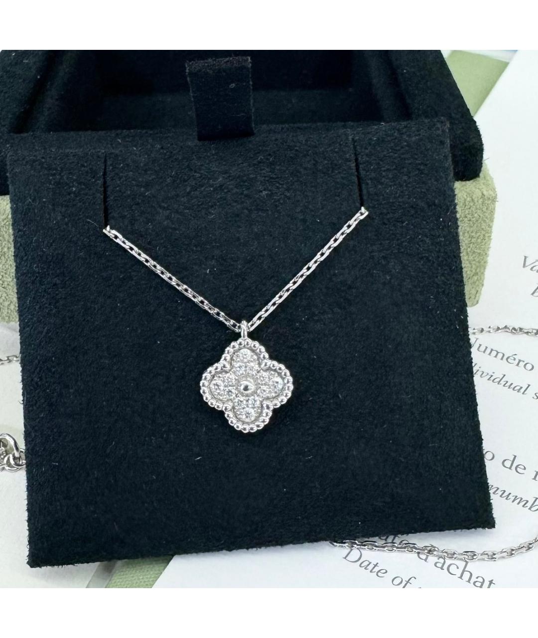 VAN CLEEF & ARPELS Подвеска из белого золота, фото 5