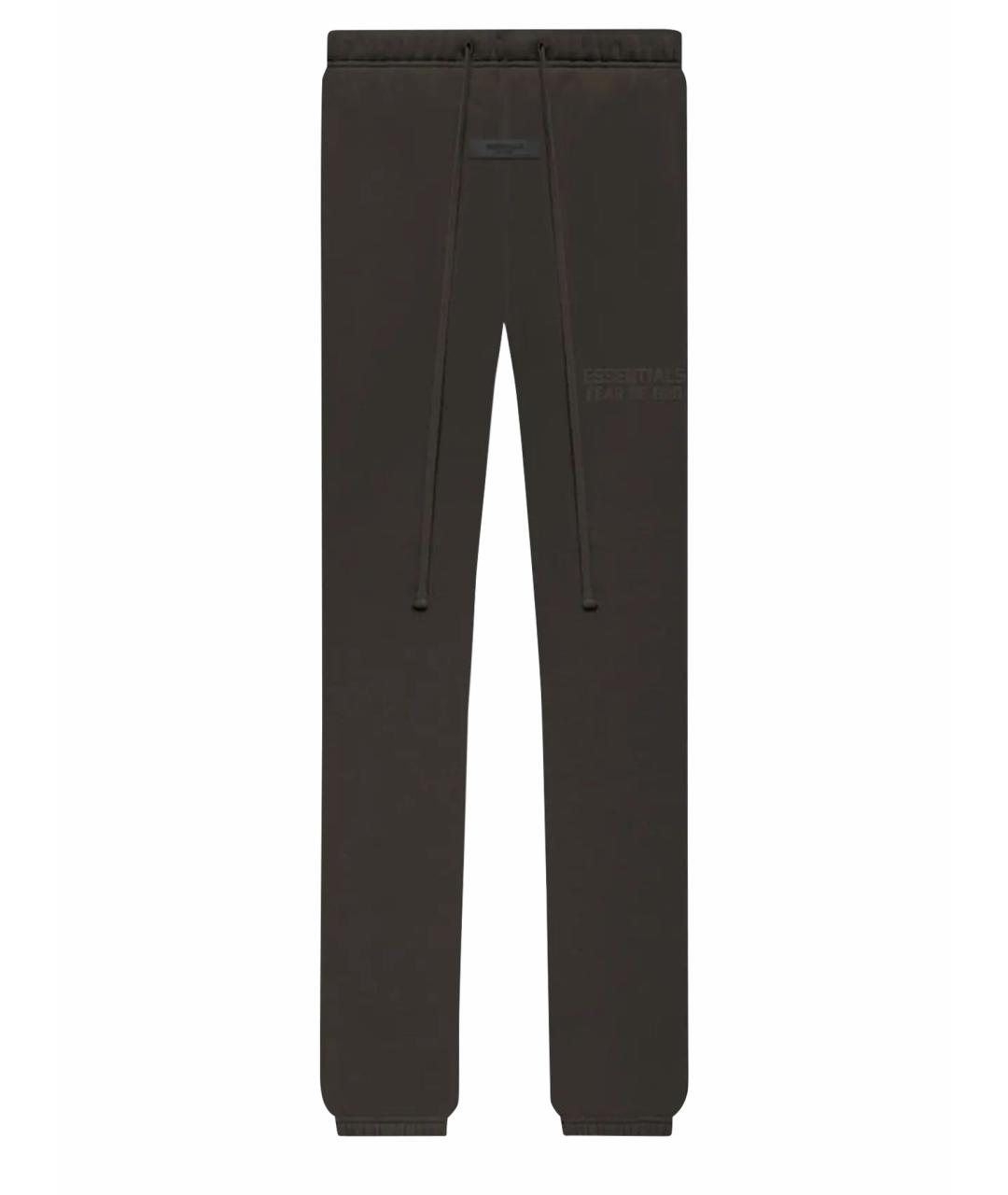FEAR OF GOD ESSENTIALS Антрацитовый хлопковый спортивный костюм, фото 1