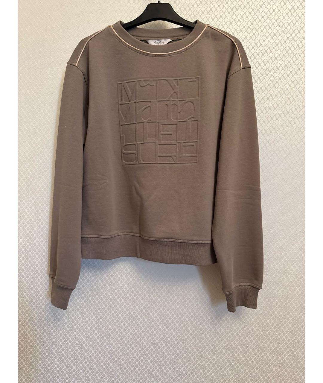 'S MAX MARA Серый хлопко-эластановый костюм с брюками, фото 3