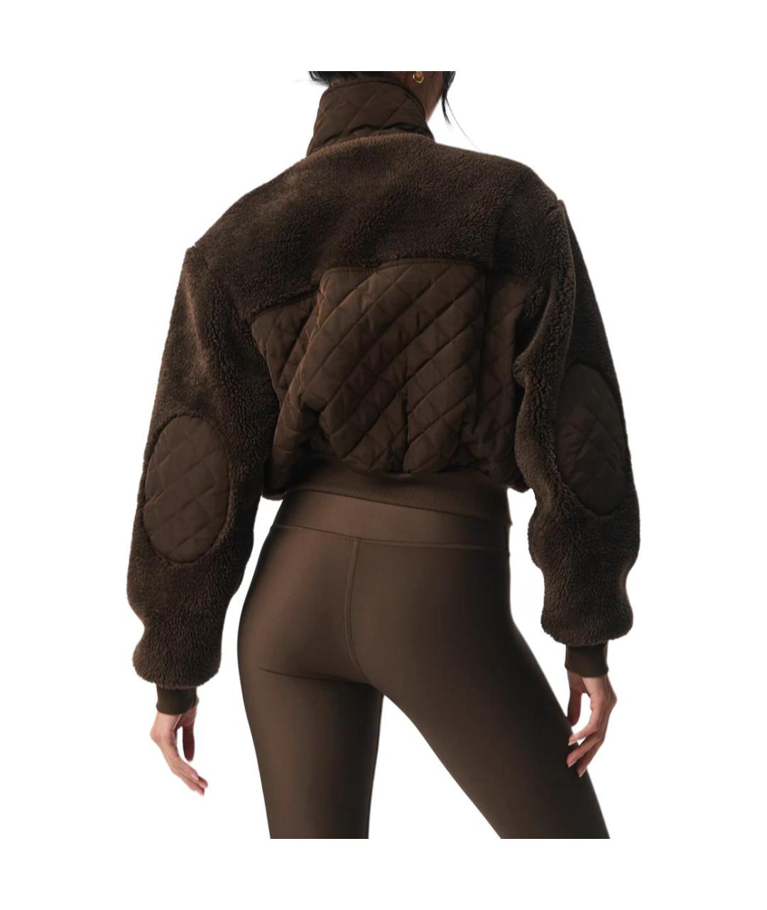 ALO YOGA Коричневая куртка, фото 2