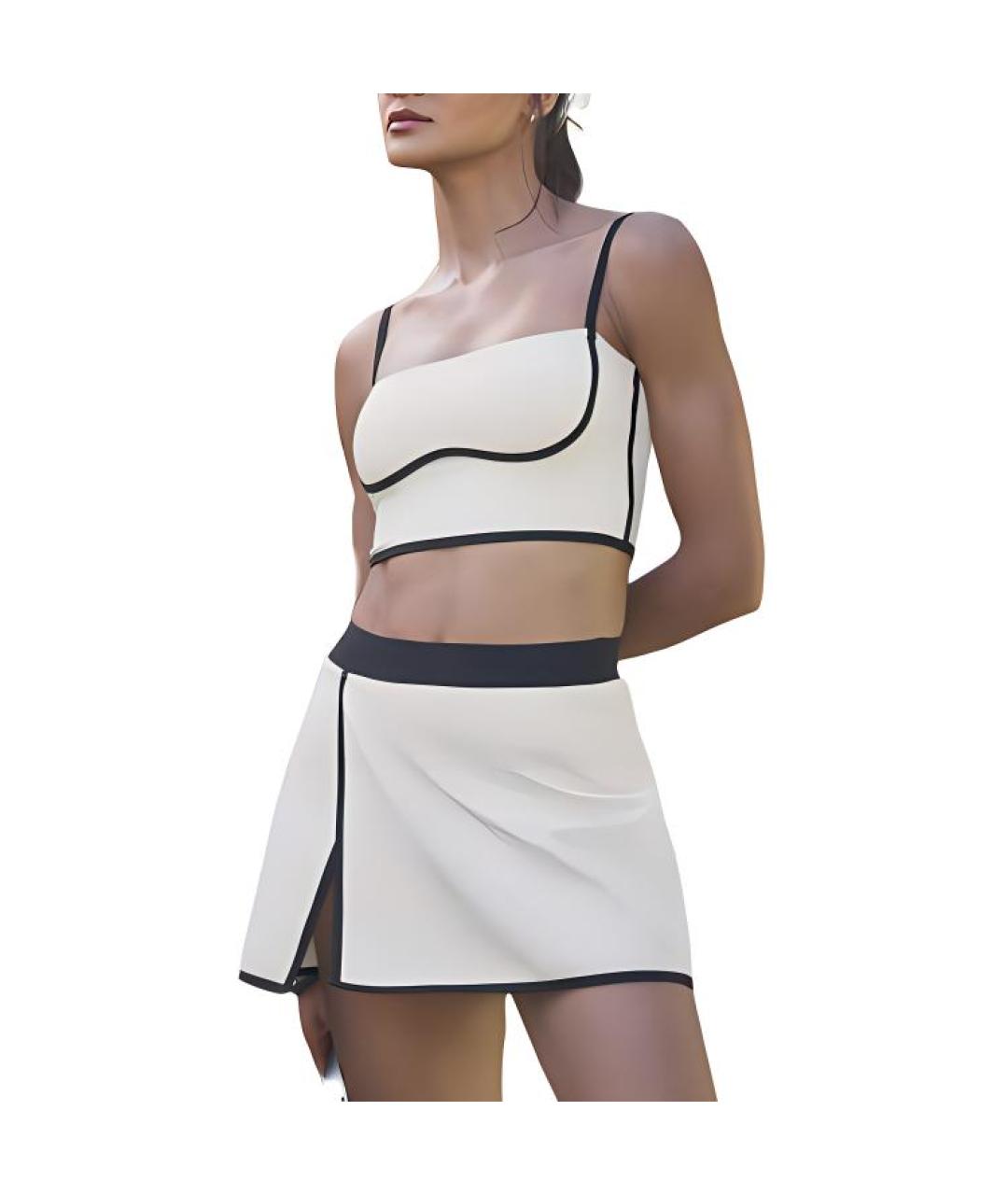 ALO YOGA Бежевые спортивные брюки и шорты, фото 3