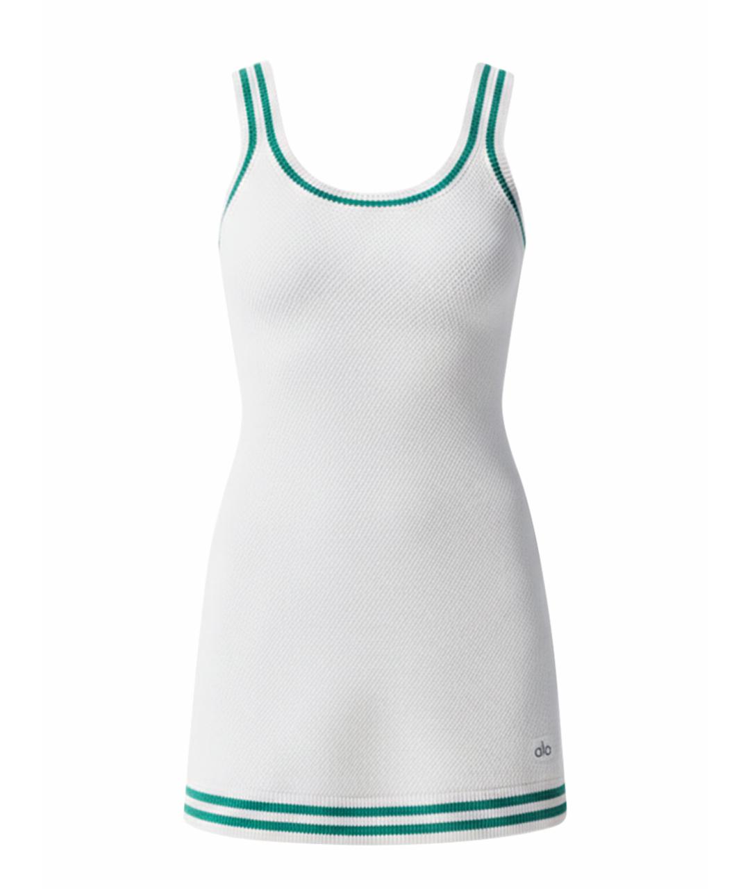 ALO YOGA Белое повседневное платье, фото 1