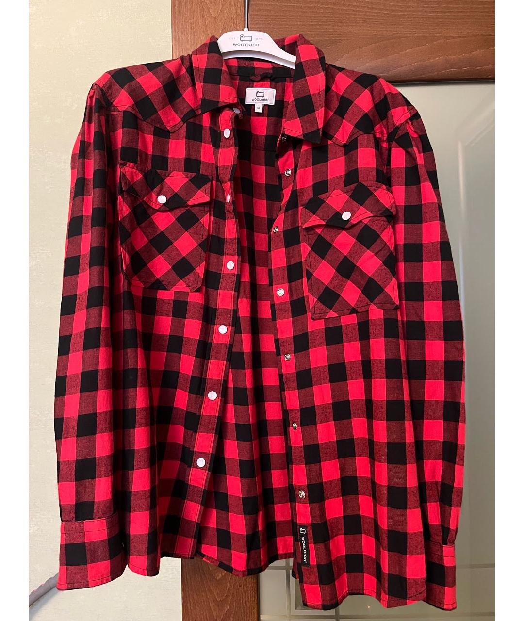 WOOLRICH Красная хлопковая рубашка, фото 9