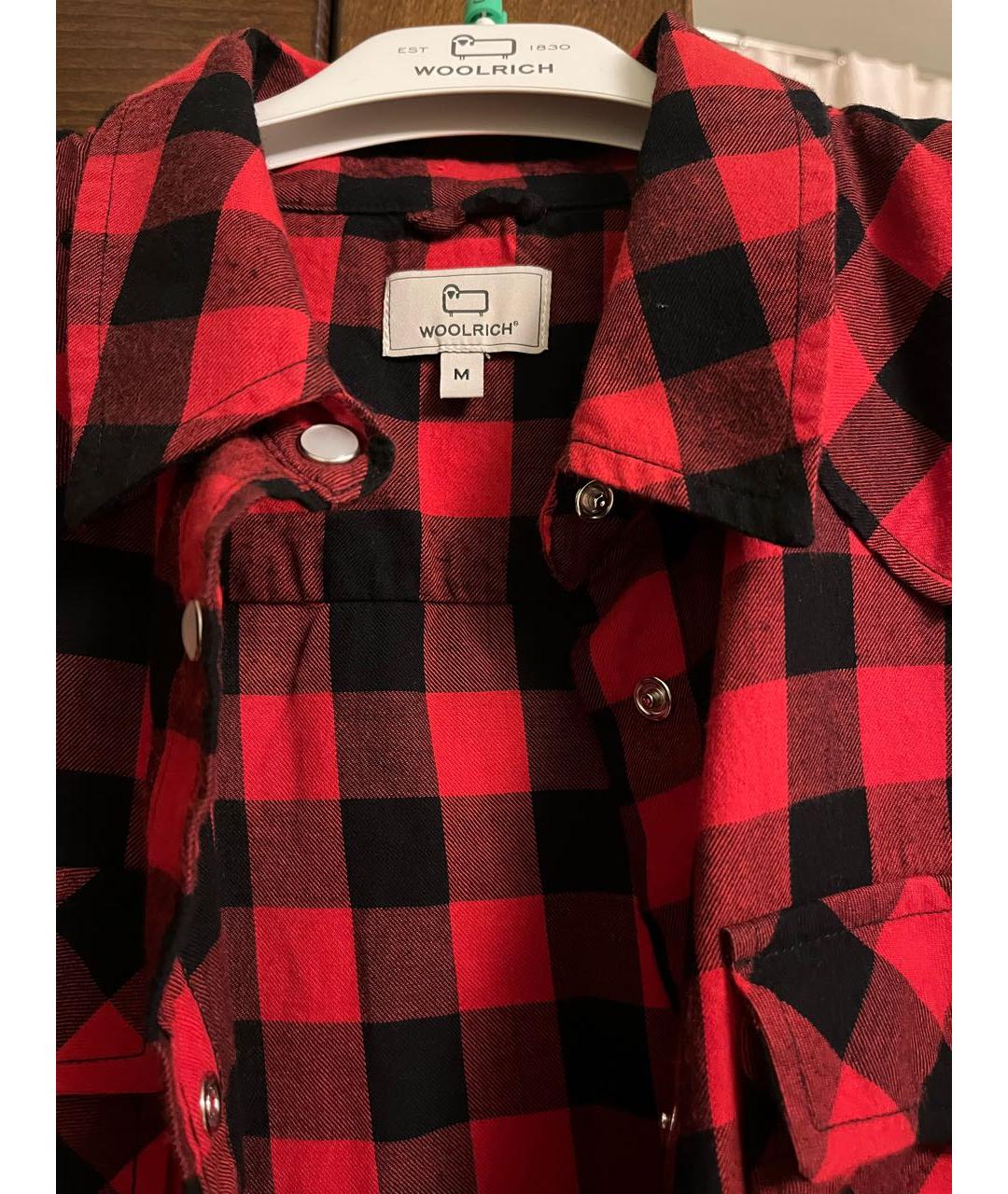 WOOLRICH Красная хлопковая рубашка, фото 3