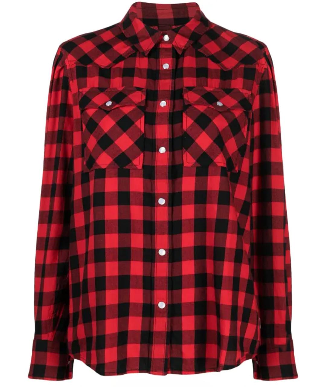 WOOLRICH Красная хлопковая рубашка, фото 1