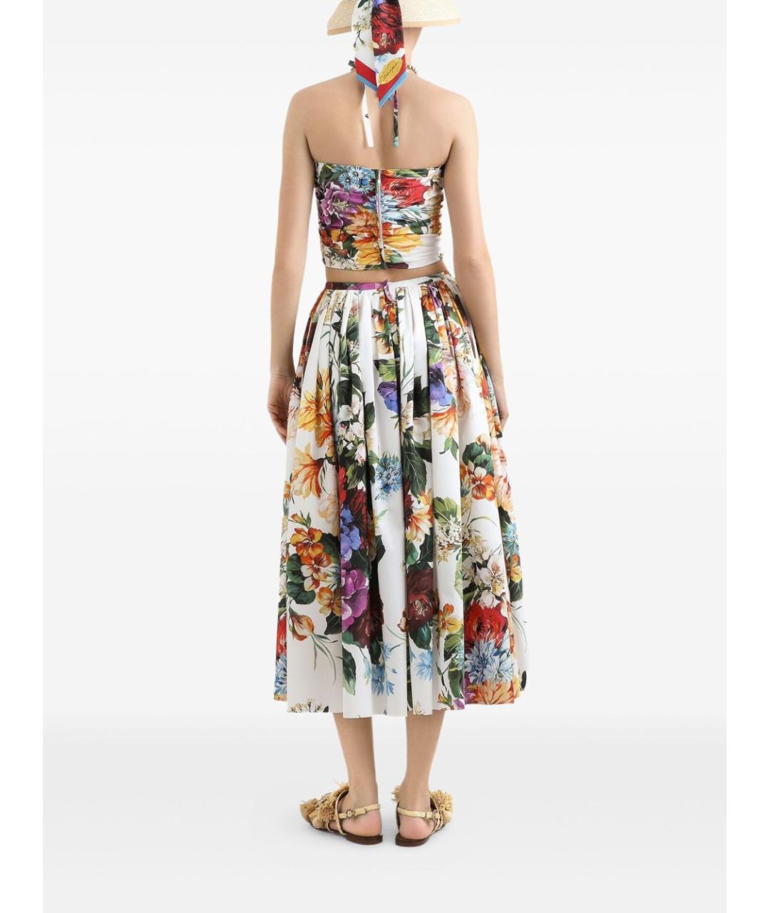 DOLCE&GABBANA Мульти хлопковый корсет, фото 4