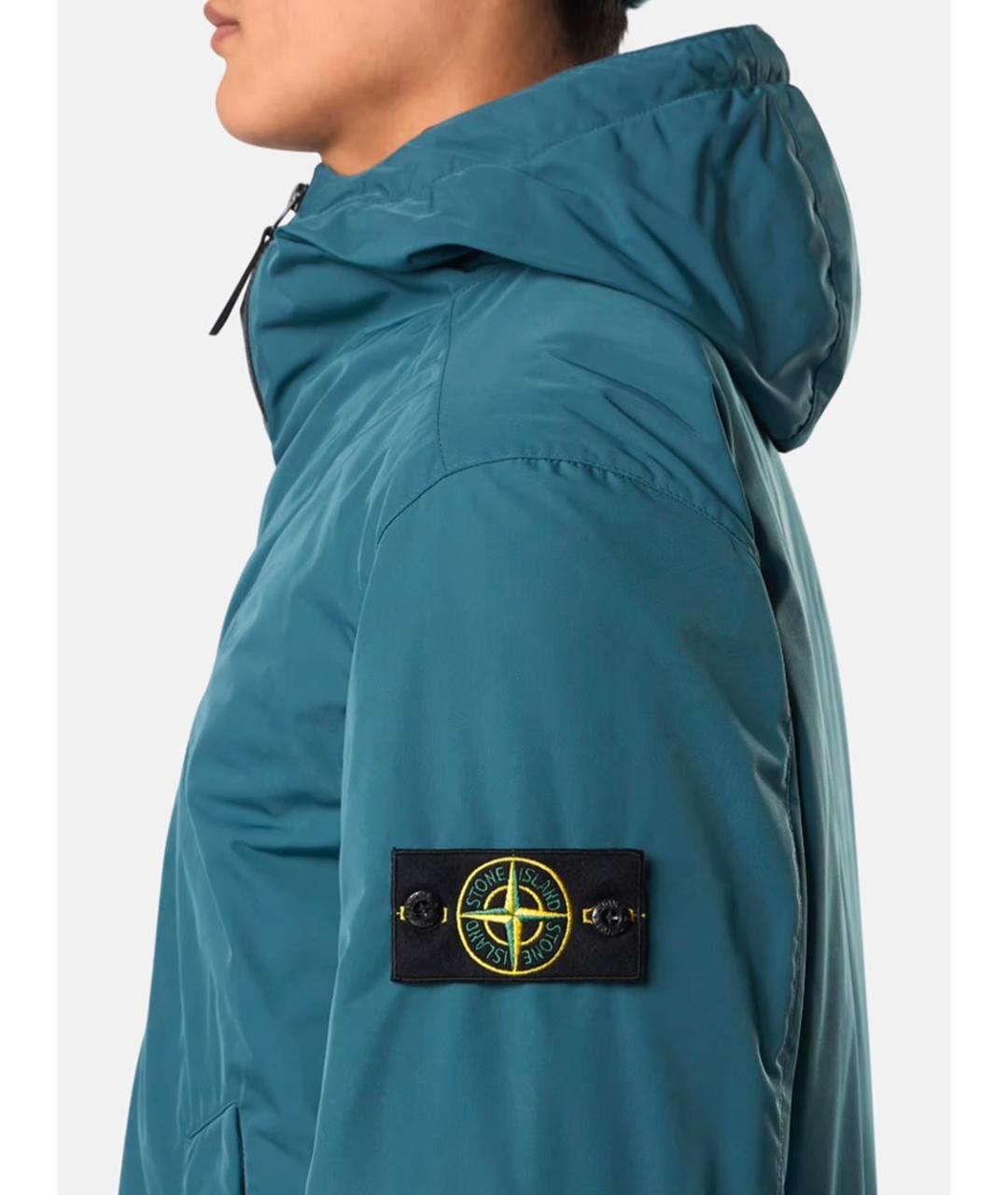 STONE ISLAND Бирюзовая куртка, фото 4