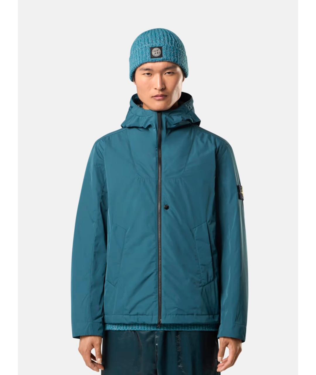 STONE ISLAND Бирюзовая куртка, фото 2