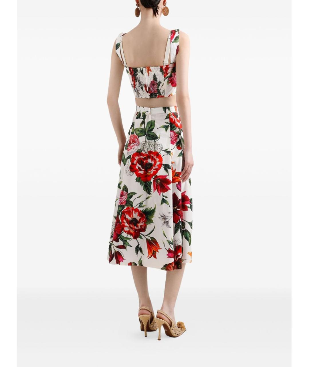 DOLCE&GABBANA Мульти хлопковый корсет, фото 4