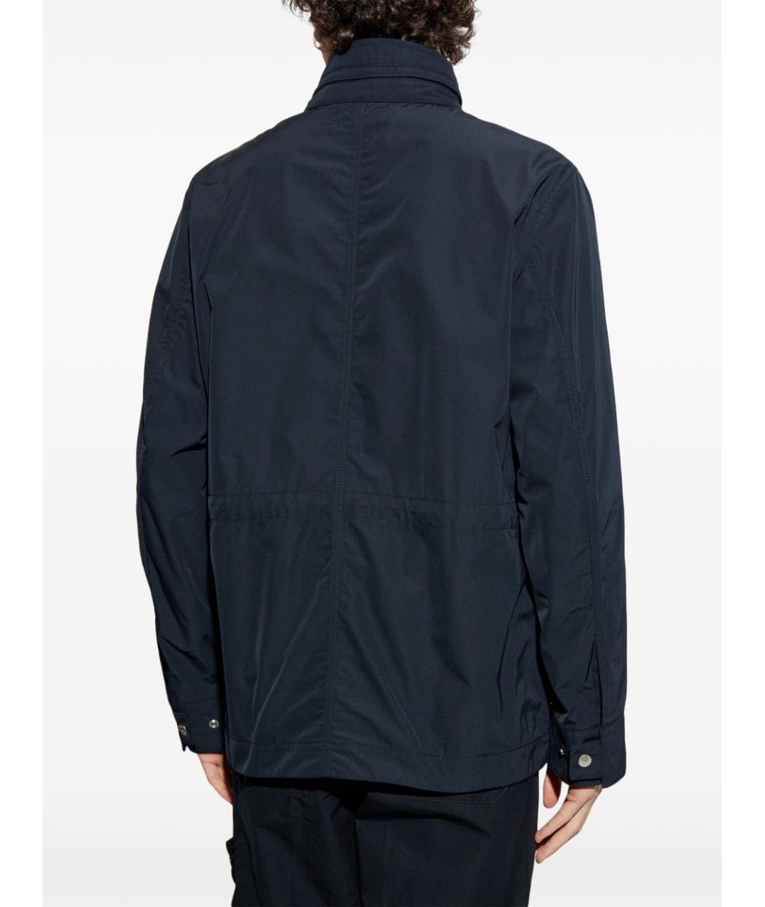 STONE ISLAND Темно-синяя куртка, фото 4