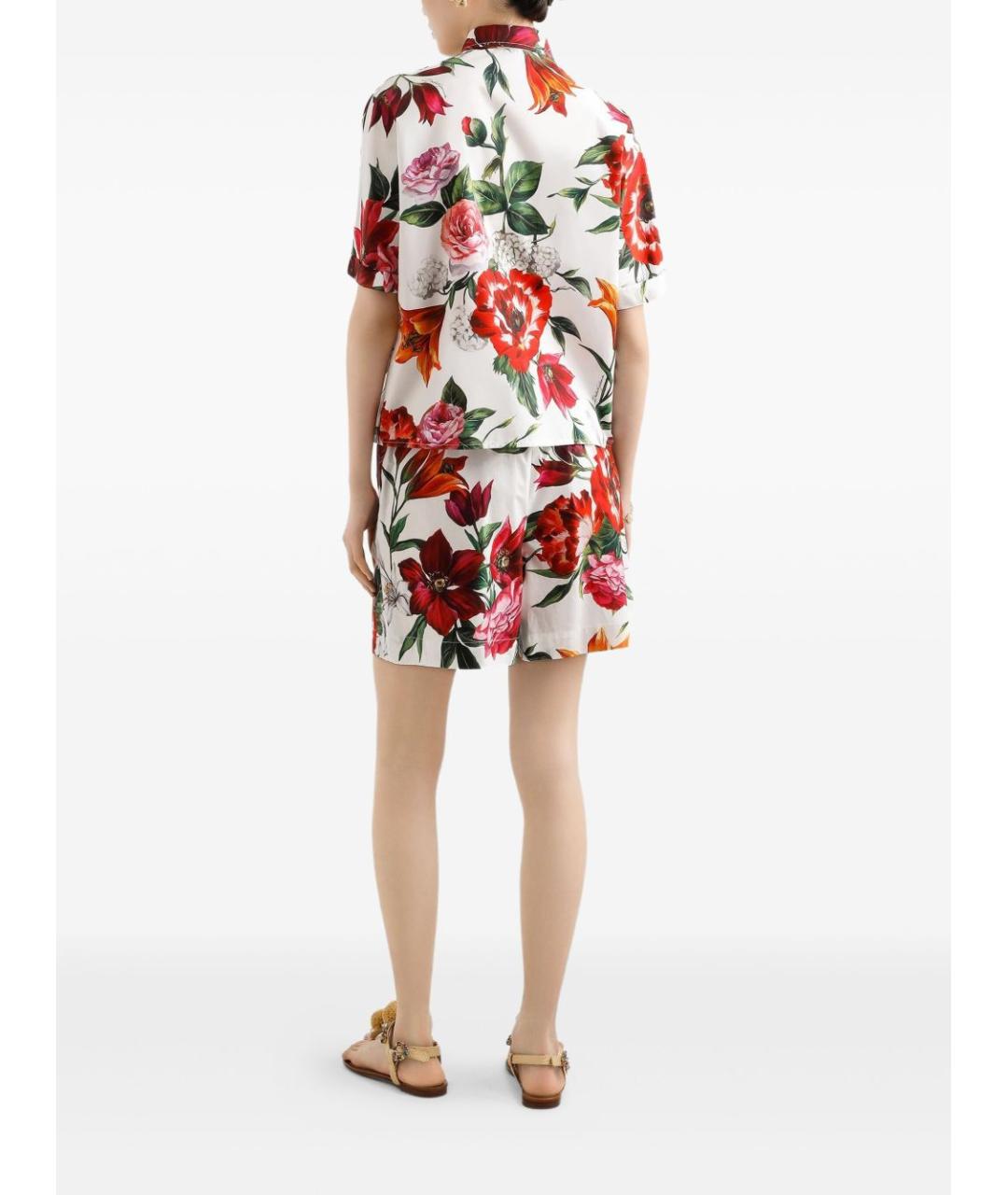 DOLCE&GABBANA Мульти хлопковая рубашка, фото 3