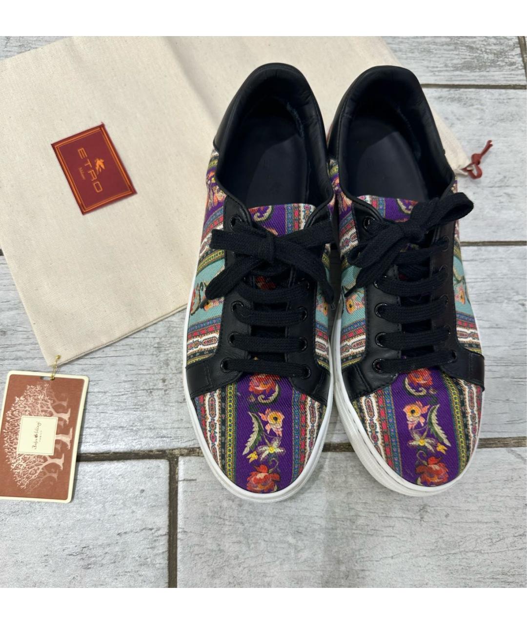 ETRO Текстильные кеды, фото 2
