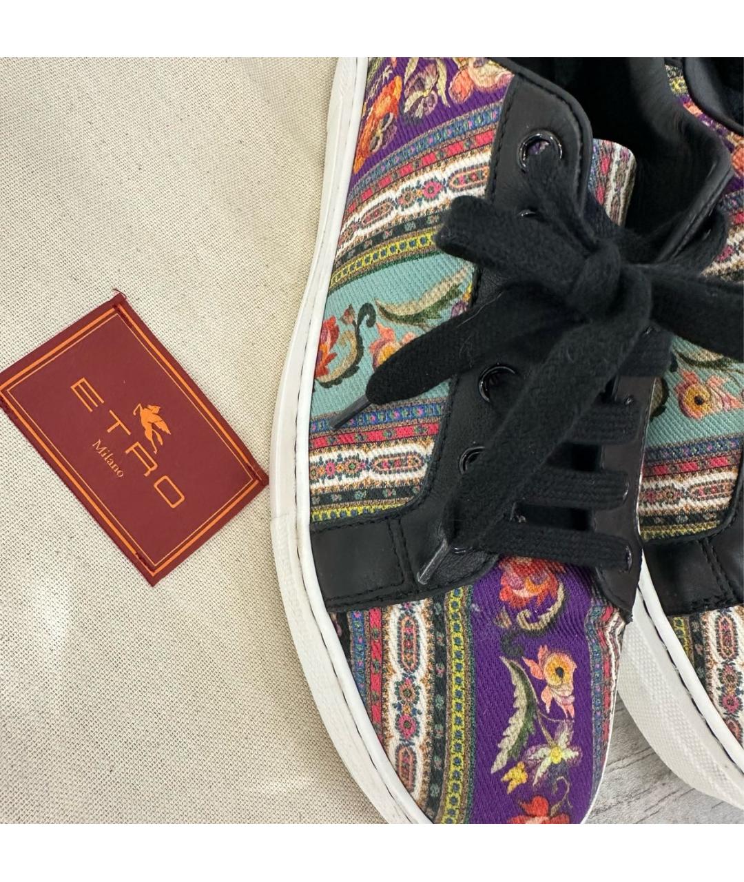 ETRO Текстильные кеды, фото 5