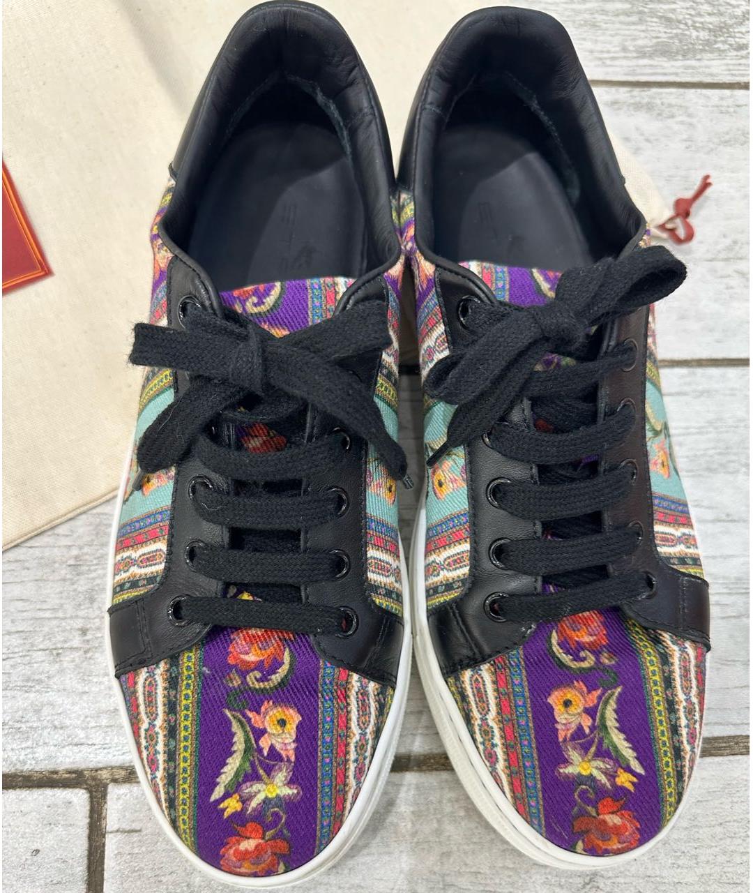 ETRO Текстильные кеды, фото 3