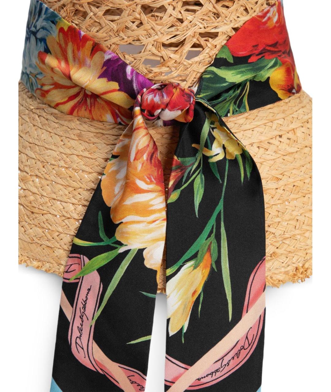 DOLCE&GABBANA Бежевая шляпа, фото 4