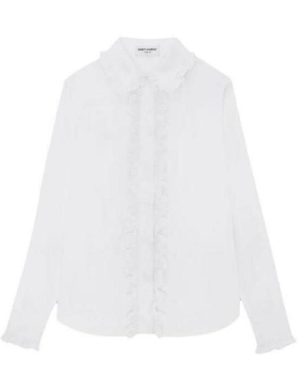 SAINT LAURENT Белая блузы, фото 1