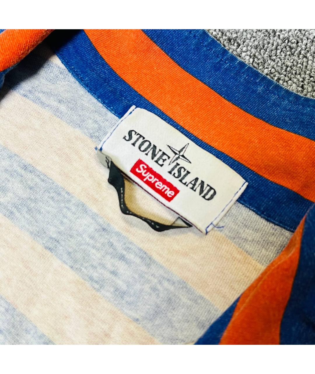 STONE ISLAND Красный хлопковый джемпер / свитер, фото 3