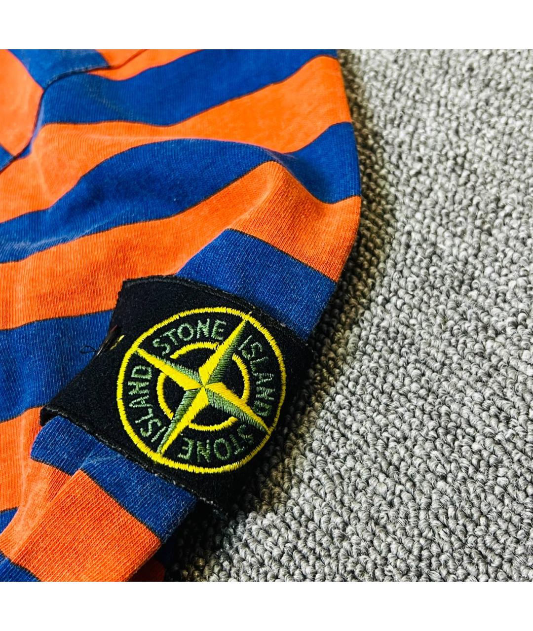 STONE ISLAND Красный хлопковый джемпер / свитер, фото 5
