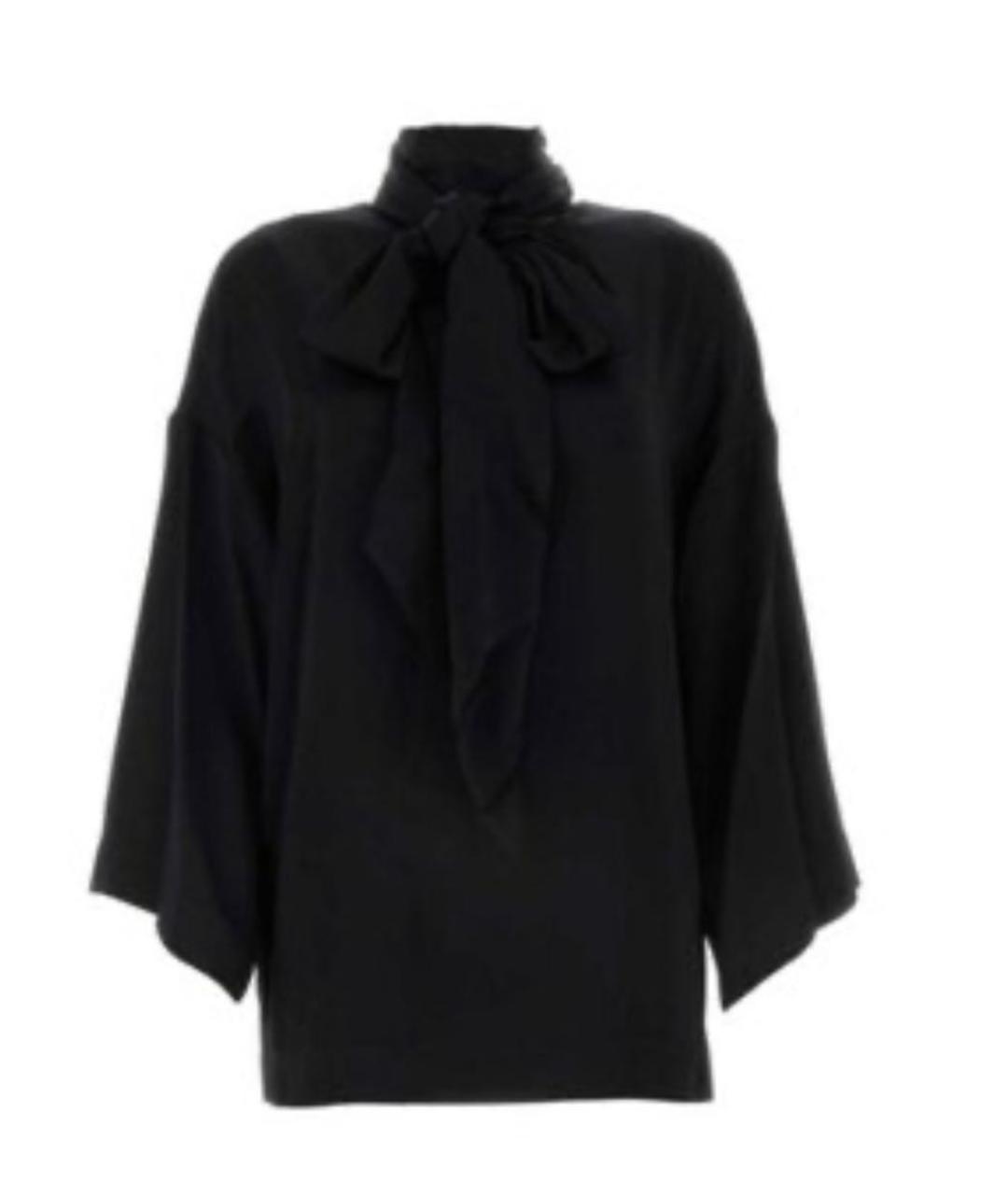 SAINT LAURENT Черная блузы, фото 1