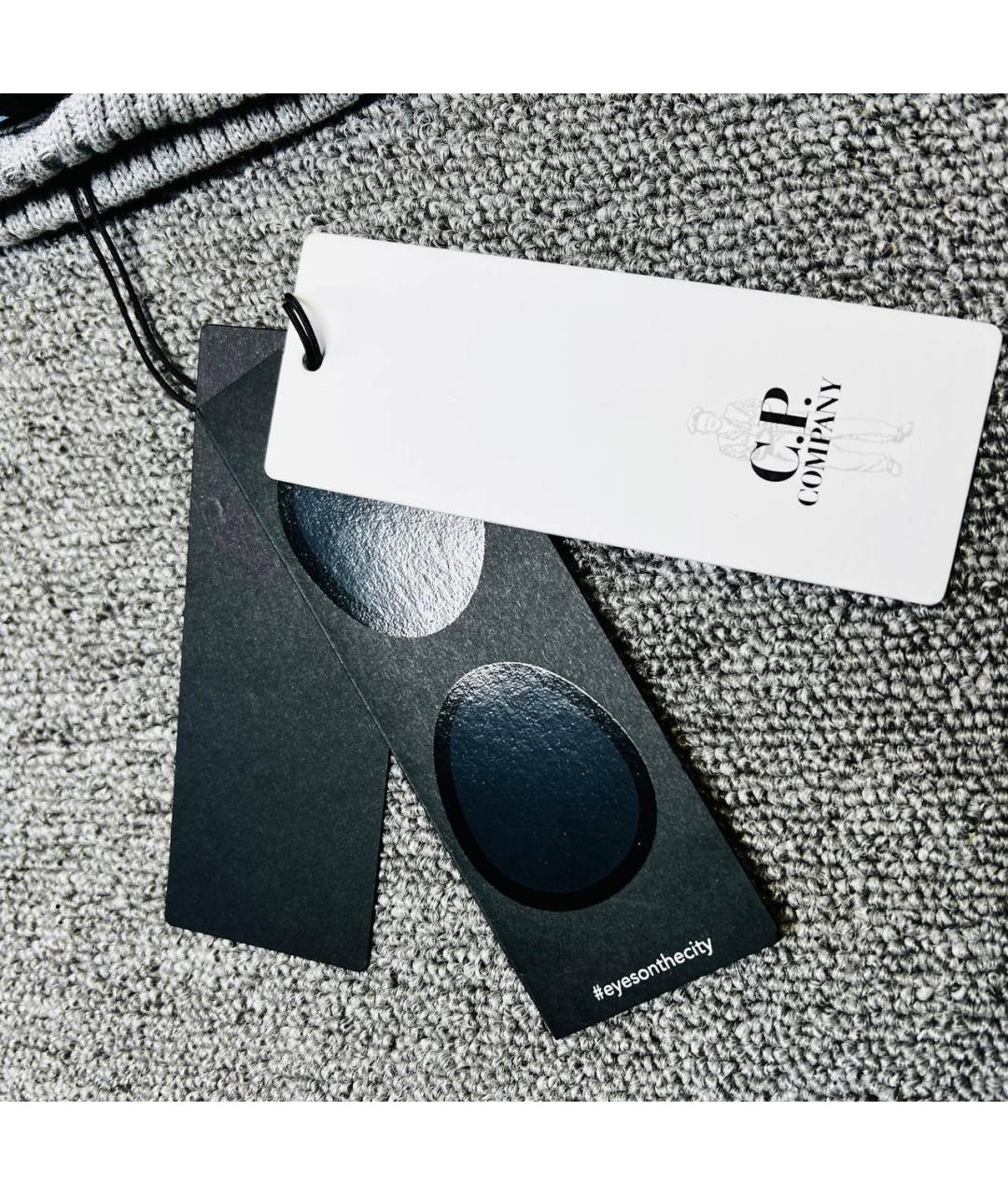 CP COMPANY Серая хлопковая шапка, фото 5