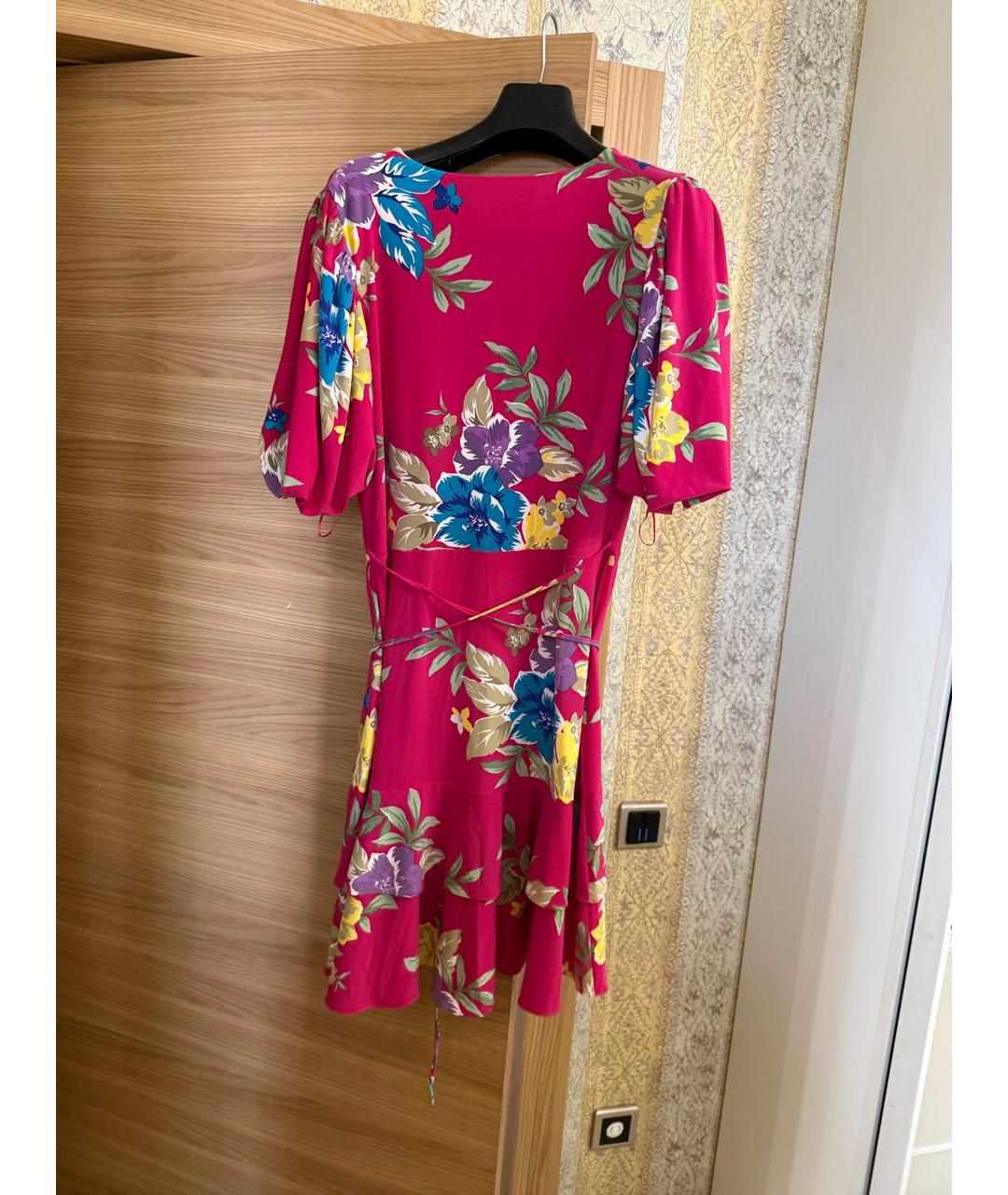 RALPH LAUREN Мульти полиэстеровое повседневное платье, фото 3