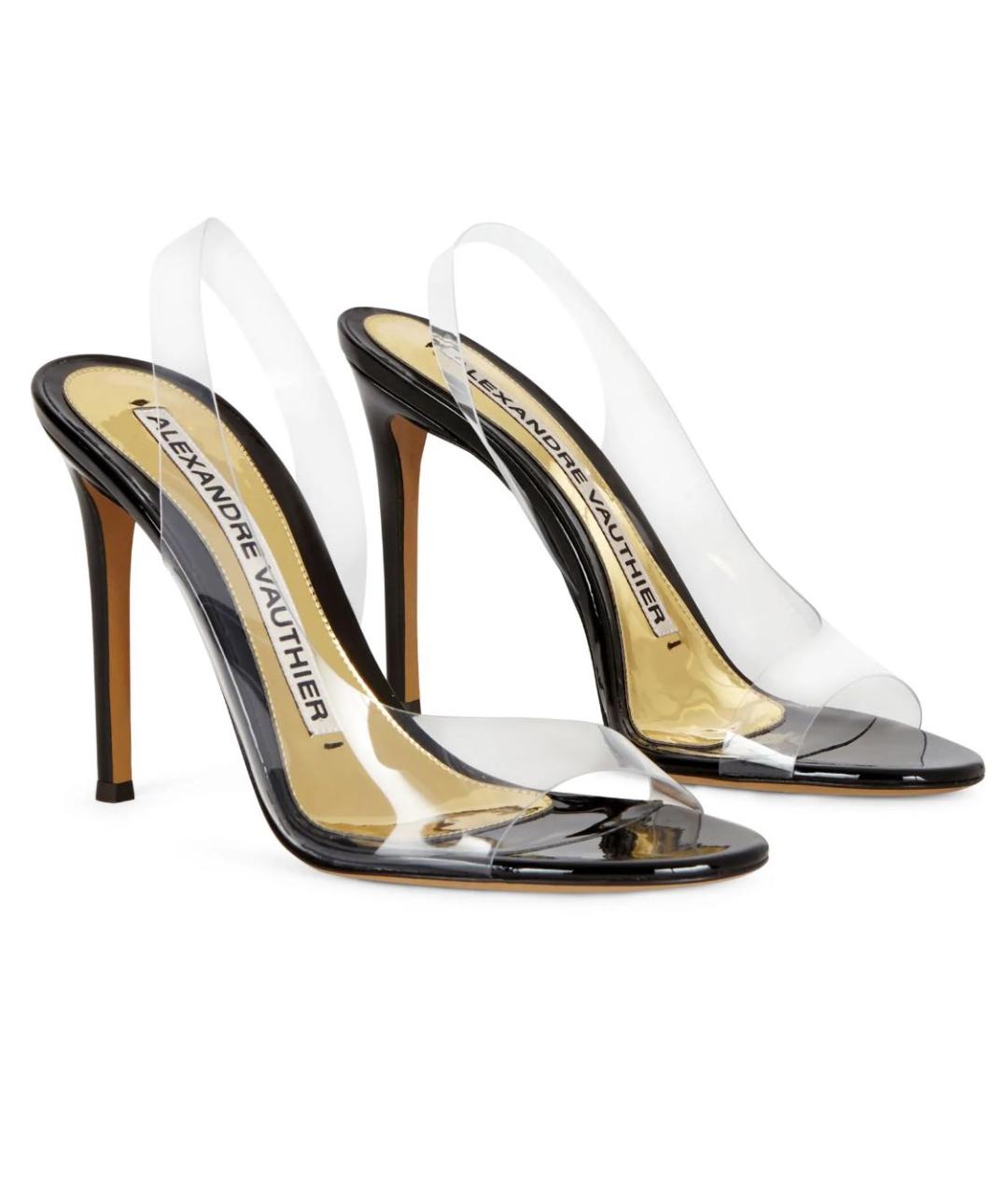 ALEXANDRE VAUTHIER Черные босоножки, фото 2