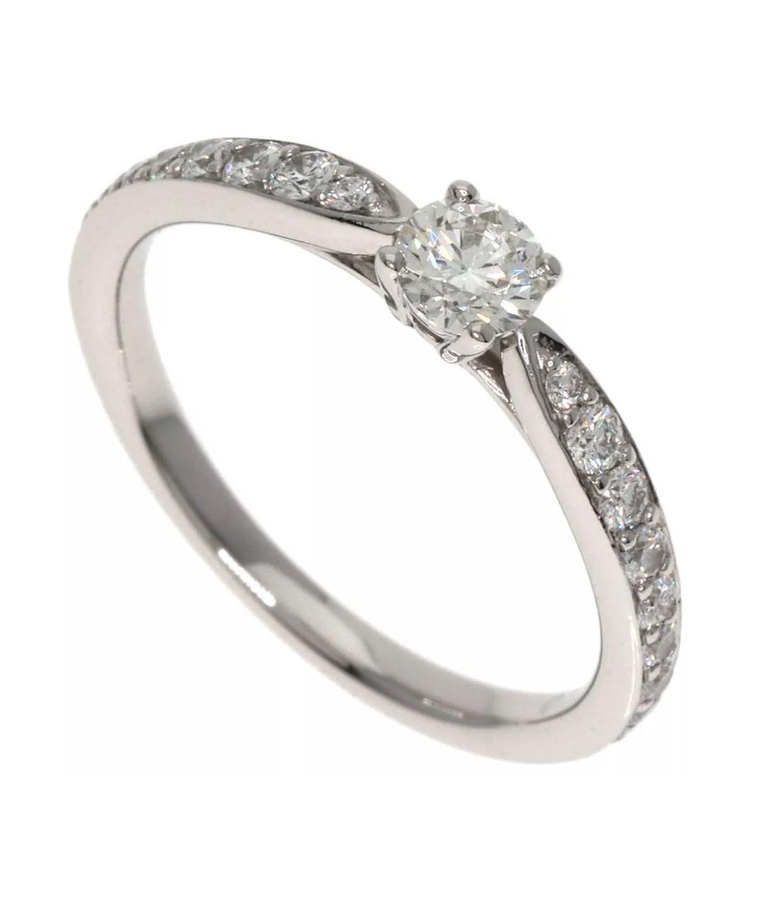 TIFFANY&CO Белое платиновое кольцо, фото 2