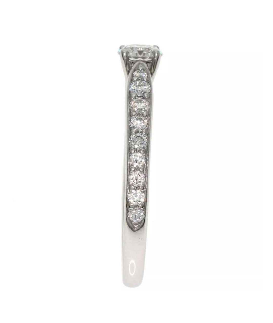 TIFFANY&CO Белое платиновое кольцо, фото 3