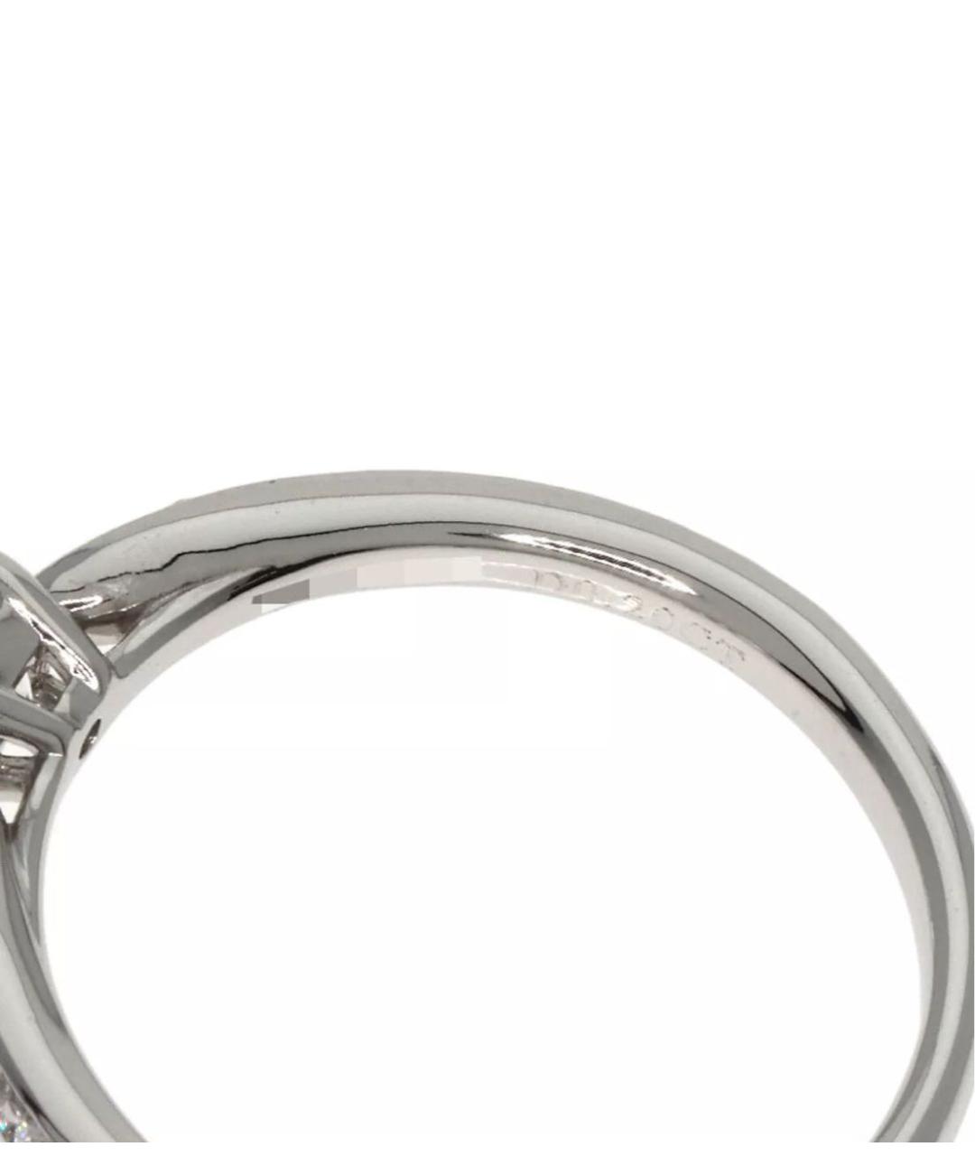TIFFANY&CO Белое платиновое кольцо, фото 5