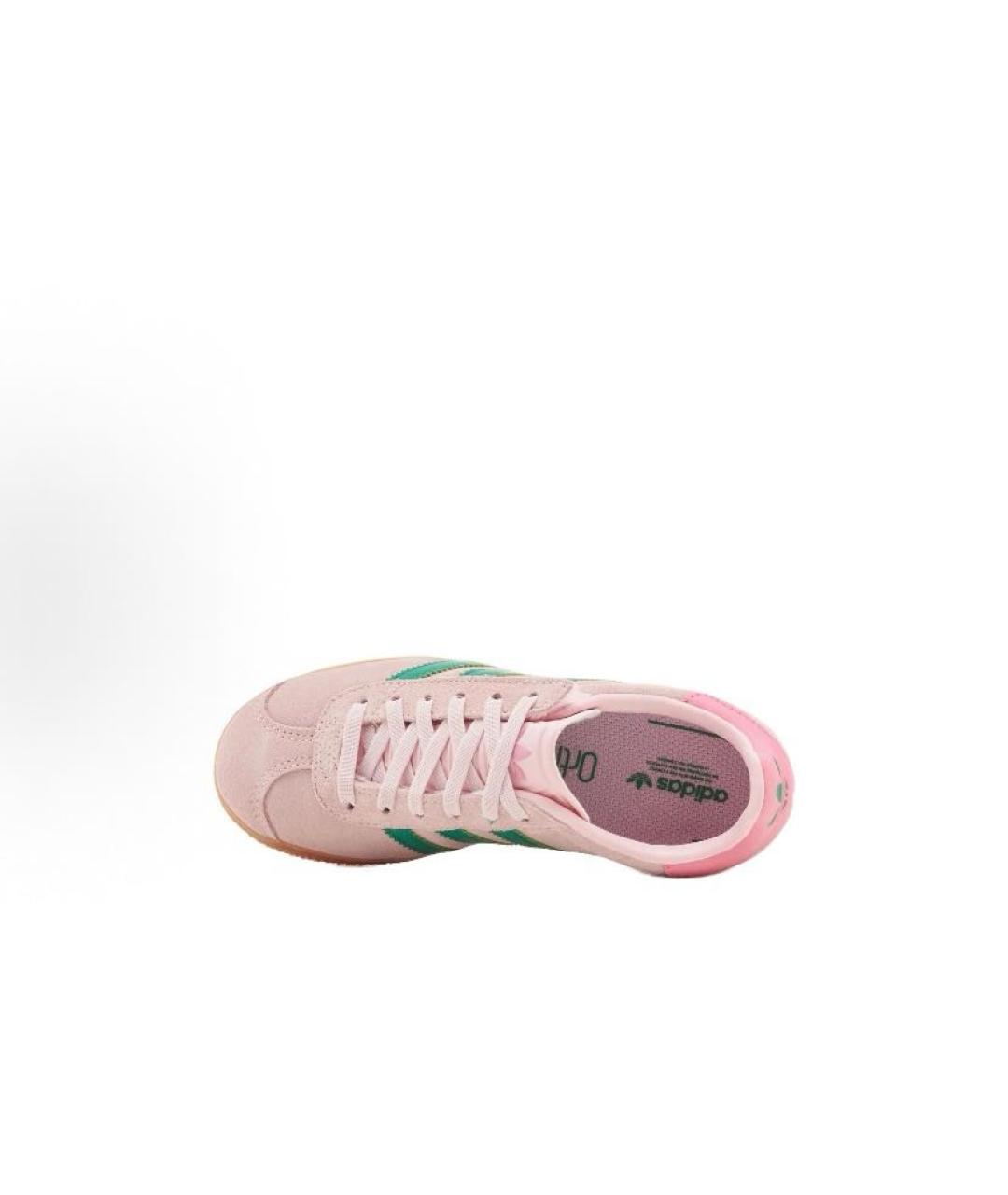 ADIDAS Розовые замшевые низкие кроссовки / кеды, фото 4